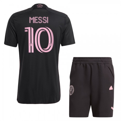 Divisa Inter Miami CF Messi 10 Secondo 2024-25 Maniche Corte - Bambino Divisa Inter Miami CF Messi 10 Secondo 2024-25 Maniche Corte - Bambino